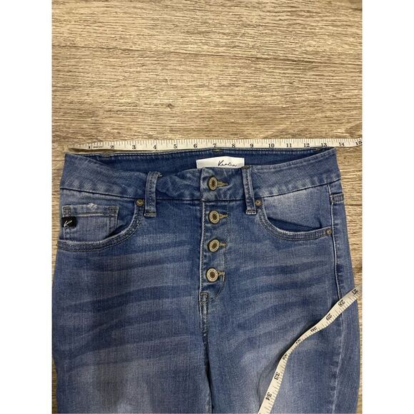 KanCan Skinny High Waisted Multi Button Size 7/27 - Picture 4 of 6
